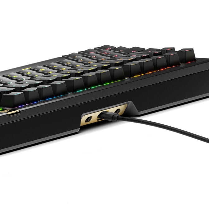 Glorious GMMK 3 Pro HE 75% Gaming-Tastatur, Fox HE Switches - ISO Nordic, schwarz image number 4