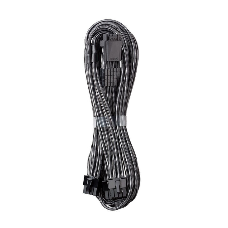 Cablemod PRO ModMesh RT 12VHPWR auf 3x PCI-e Kabel für ASUS/Seasonic/Phanteks - 60cm, carbon image number 0
