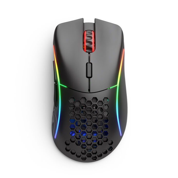Glorious Model D Wireless Gaming-Mouse - black, matte image number 1