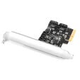 AXAGON PCES-SA4X4 PCIe Controller - 4x SATA 6G intern + Low Profile Blende image number null