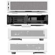 Fractal Design Ridge Mini-ITX Tower, PCIe 4.0 - white image number null