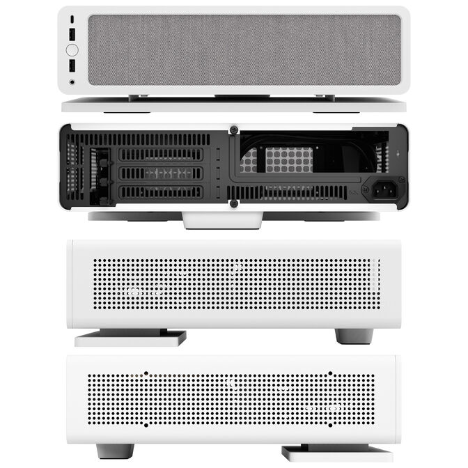 Fractal Design Ridge Mini-ITX Tower, PCIe 4.0 - white image number 8
