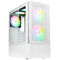 Kolink Observatory MX Mesh ARGB PC Case, Mid Tower - White