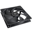 SilverStone VISTA Performance PWM Fan - 140 mm, Black image number null