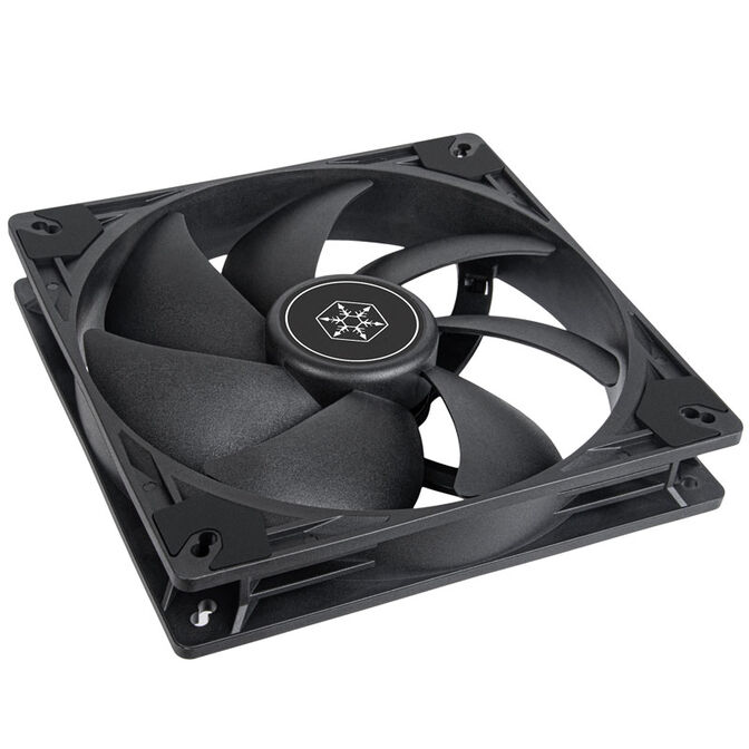 SilverStone VISTA Performance PWM Fan - 140 mm, Black image number 0