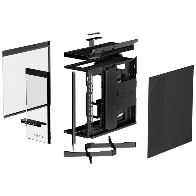 TRYX LUCA L70 PC-Geh&auml;use, Midi-Tower, E-ATX, Tempered Glass - schwarz image number 13