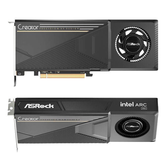 ASRock Arc Pro B60 Creator Graphics Card, 24576 MB GDDR6 image number 2
