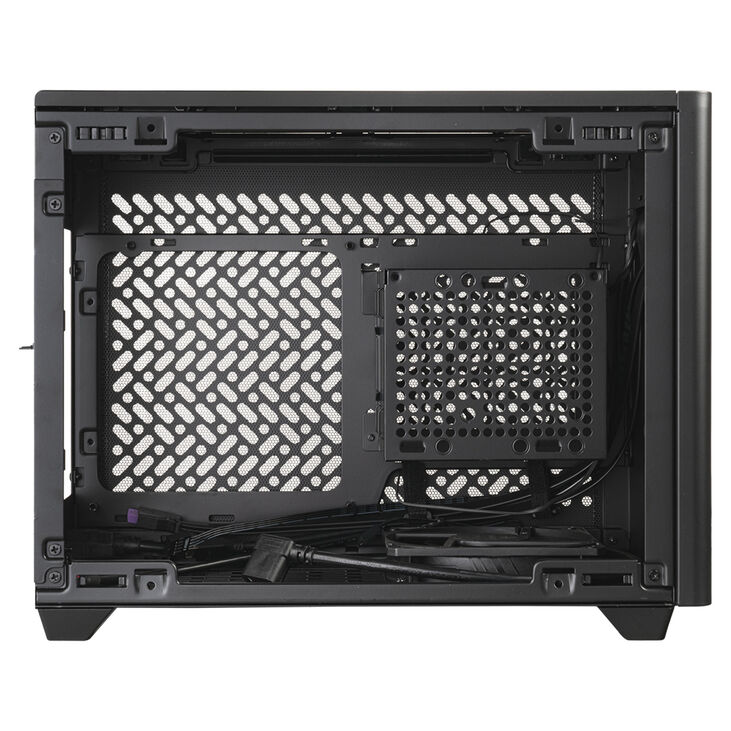 Cooler Master MasterBox NR200P V2 Mini-ITX Gehäuse, Tempered Glass - schwarz image number 5