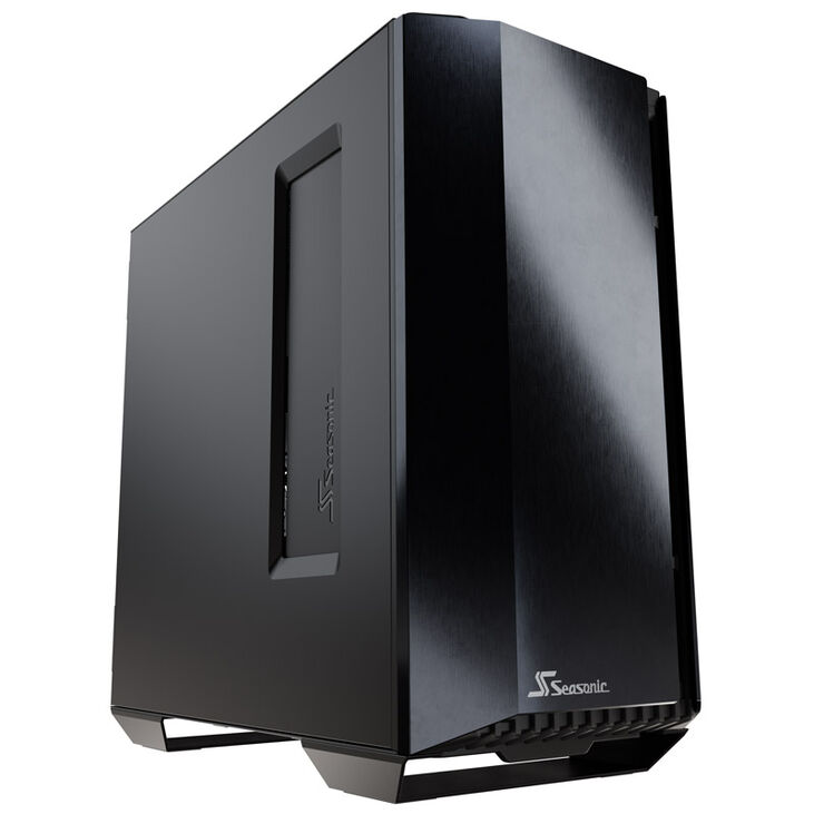 Seasonic SYNCRO Q704 PC Case, Mid Tower + SYNCRO DGC-750 Gold Power Supply - black image number 0