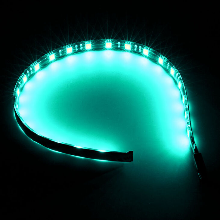 BitFenix Alchemy 2.0 Magnetic RGB-LED-Strip Kit - 2x 40cm, 2x 21 LEDs image number 1