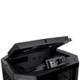 Thermaltake The Tower 300 PC-Geh&auml;use, Mini-Geh&auml;use, mATX, Tempered Glass - inklusive 2x 140-mm-L&uuml;fter, schwarz image number null