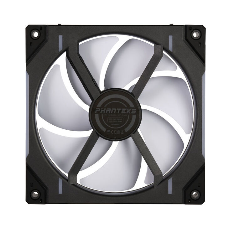 PHANTEKS D30 PWM Reverse Airflow, D-RGB Lüfter, 3er Pack - 140mm, schwarz image number 3