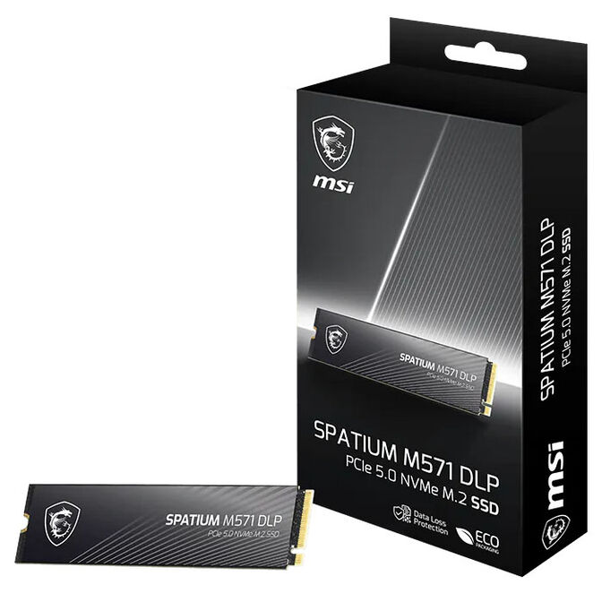 MSI SPATIUM M571 DLP SSD, PCIe 5.0 M.2 Typ 2280 - 4 TB image number 0