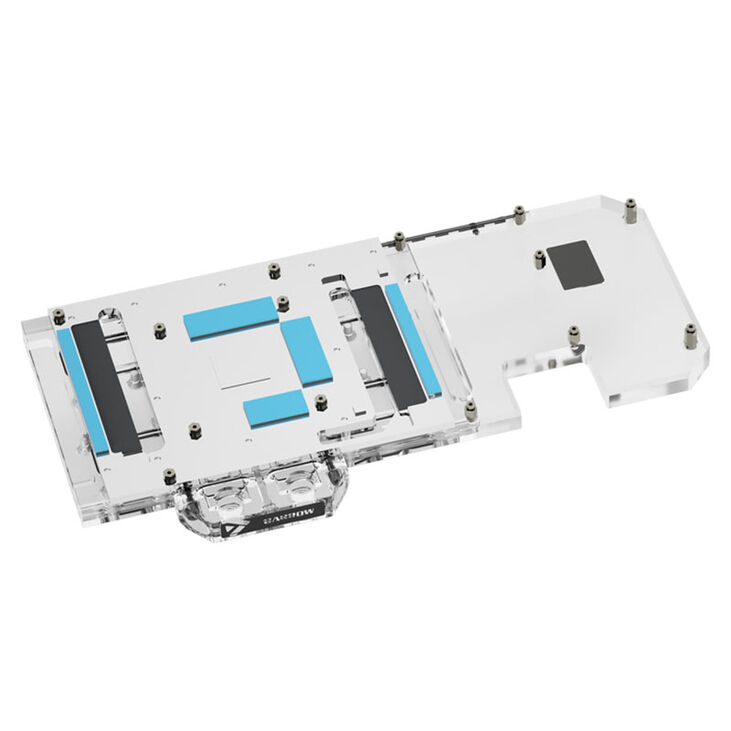 Barrow LRC2.0 full coverage GPU Water Block for ASUS STRIX 3070 Aurora RGB - Acryl image number 2