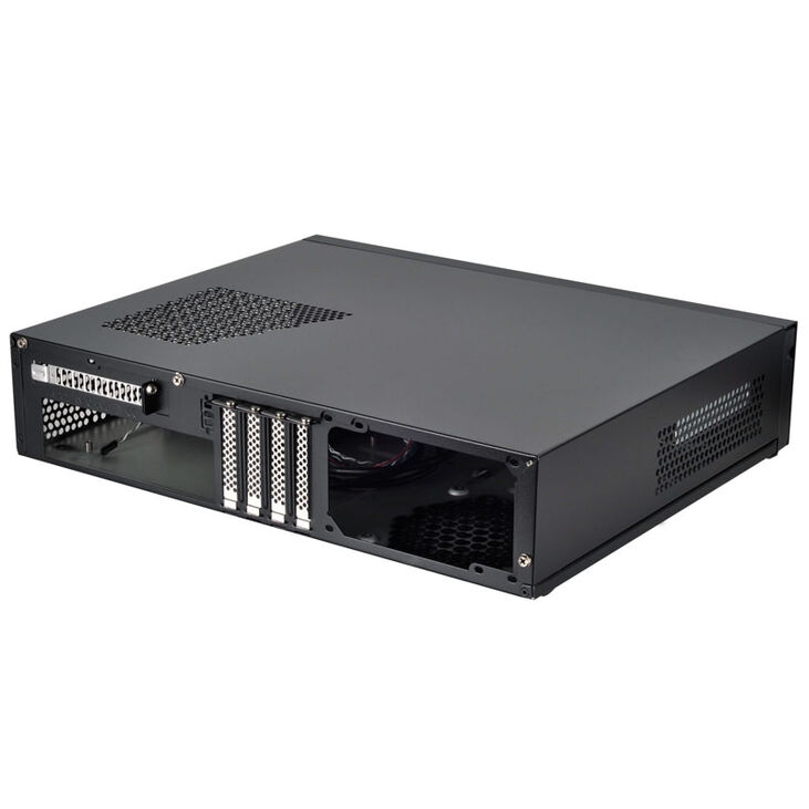 SilverStone SST-ML04B-C - Milo HTPC Case, USB-C - black image number 4