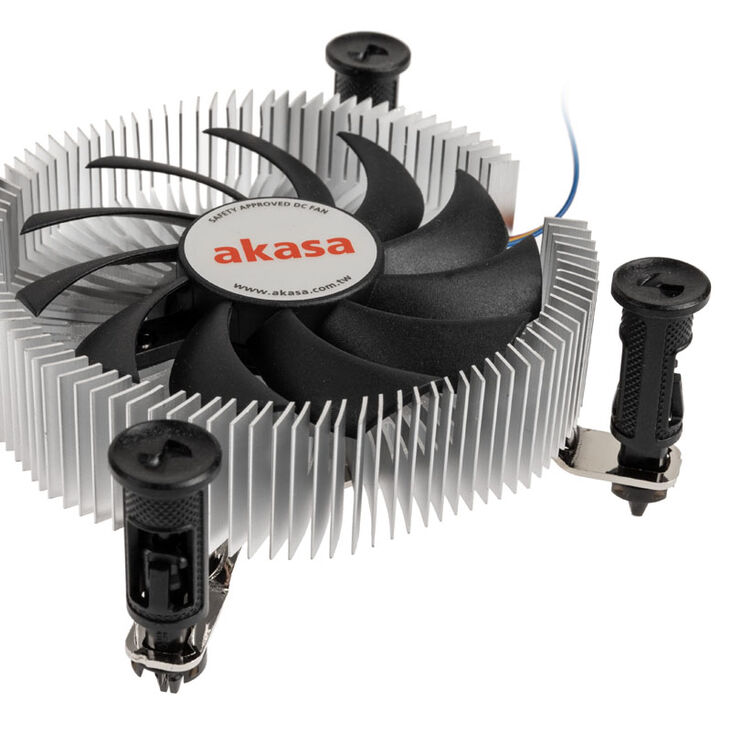 Akasa AK-CC6601EP01 Low Profile CPU-Kühler - Sockel LGA 1700, 26,9mm hoch image number 3