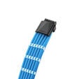 CableMod C-Series PRO ModMesh 12VHPWR to 3x PCI-e Kabel for Corsair - 60cm, light blue image number null