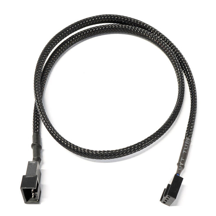 Watercool 4-Pin PWM Verlängerung, schwarz - 60cm image number 0
