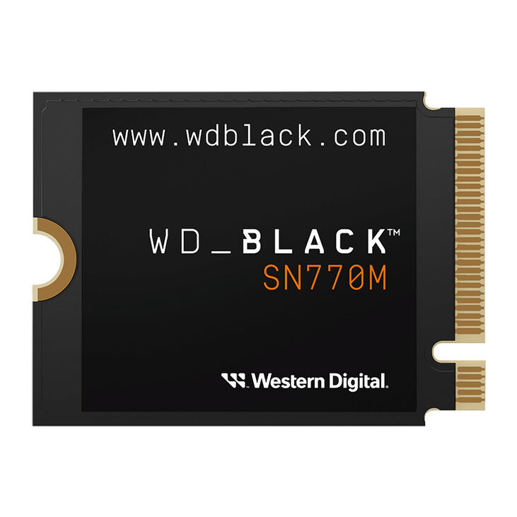 Western Digital Black SN770M NVMe M.2 SSD, PCIe 4.0 M.2 Type 2230 - 1 TB image number 1