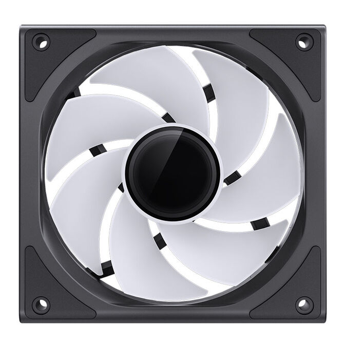 Jonsbo ZK-120BR ARGB Reverse Blade PWM Fan, 120mm, 3-Pack - black image number 12