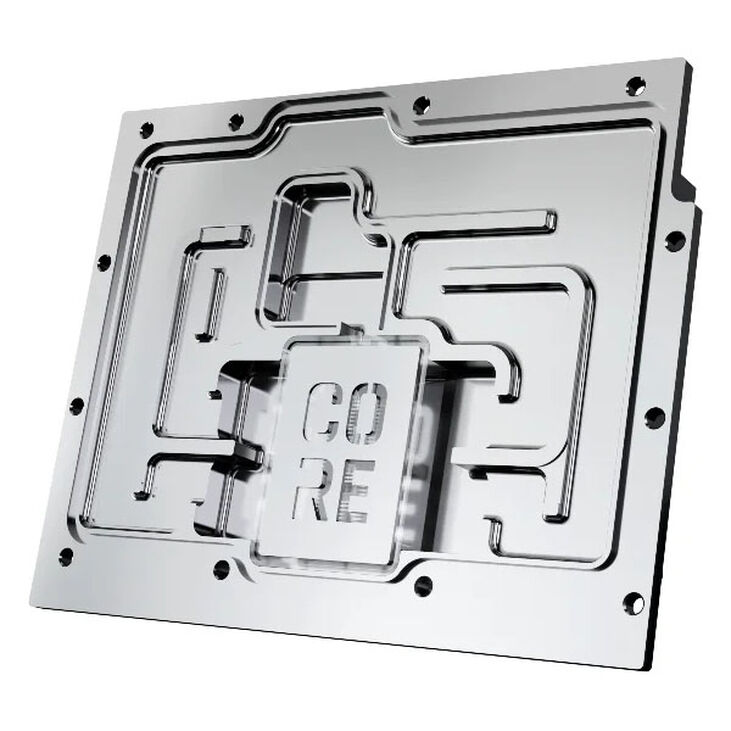 Alphacool Core RX 9070 Aorus Elite GPU water block, ARGB, with backplate - acrylic image number 4