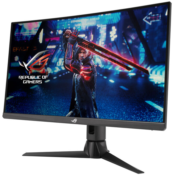 ASUS ROG Strix XG27AQV, 27 inch Curved Gaming Monitor, 170 Hz, IPS, FreeSync image number 1