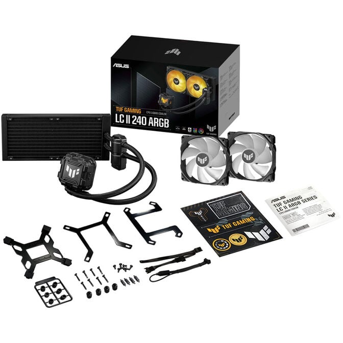 ASUS TUF GAMING LC II 240 ARGB AiO Wasserk&uuml;hlung - schwarz image number 5