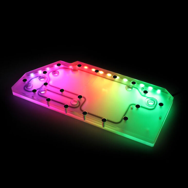 Barrow Distroplate Jonsbo MOD-3, ARGB - Acryl image number 1