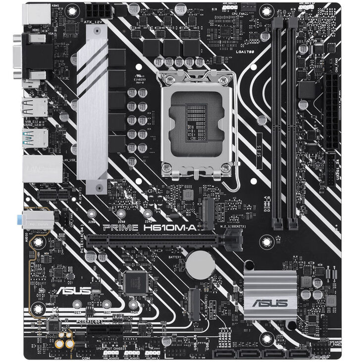ASUS Prime H610M-A-CSM, Intel H610 motherboard - Socket 1700, DDR5 image number 2