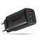 AXAGON ACU-DPQ65 Ladeger&auml;t, 2x USB-C, 1x USB-A, PD3.0/QC4+/PPS, 65W - schwarz