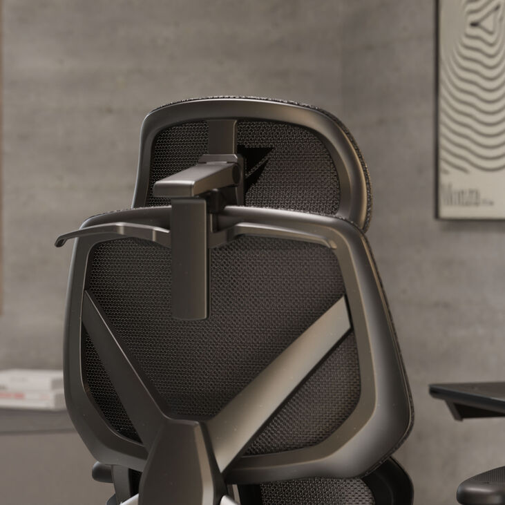 ThunderX3 FLEX Pro Gaming Stuhl, ergonomisch - Mesh, schwarz image number 8