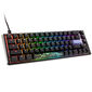 Ducky One 3 Classic Black/White SF Gaming Tastatur, RGB LED - MX-Brown (US)