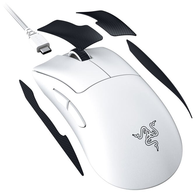 Razer DeathAdder V3 Pro Wireless Gaming Maus - wei&szlig; image number 3