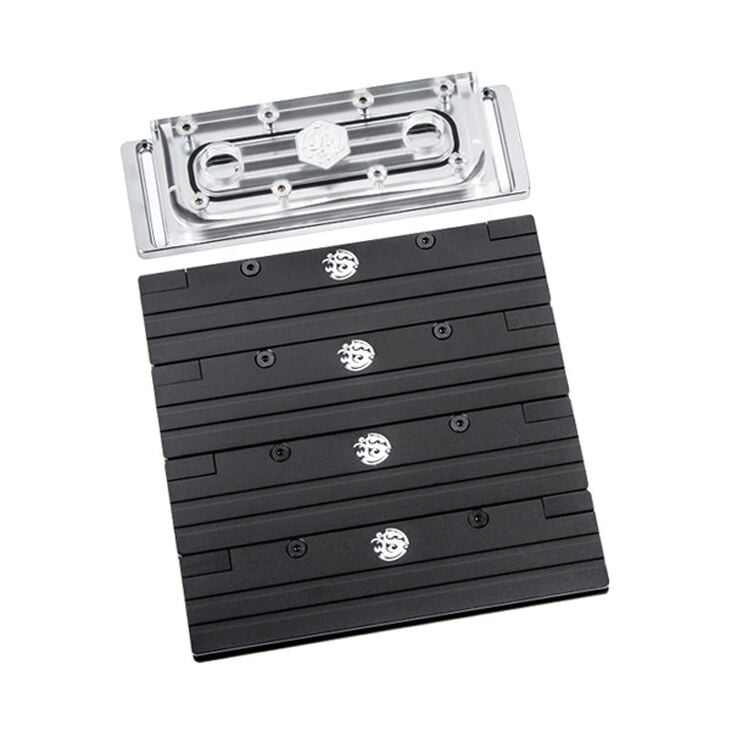 Bitspower RAM Cooler, ARGB - transparent 4-pack image number 1