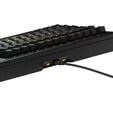 Glorious GMMK 3 75% Gaming Keyboard, Fox Switches - ISO UK, Black image number null