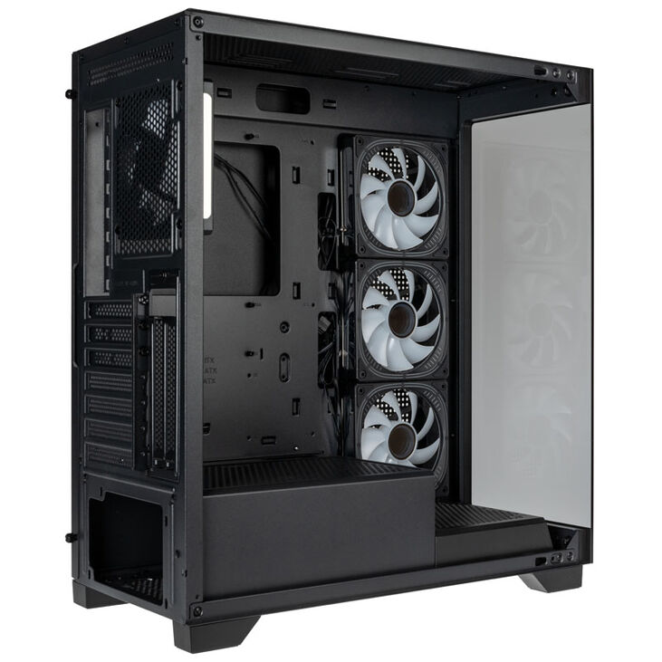 Kolink Unity Peak ARGB Midi-Tower Showcase, Tempered Glass - schwarz image number 6