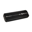 SilverStone MS12 M.2 SSD Geh&auml;use, USB 3.2 - schwarz image number null