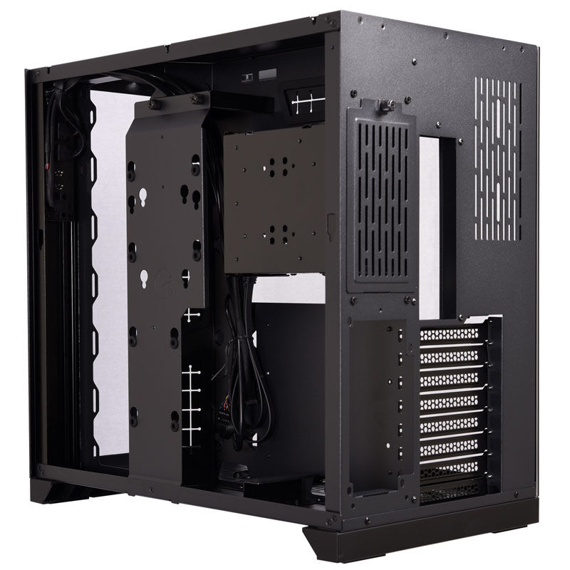Case PC Lian Li O11 Vision Midi-Tower - Vetro Temperato, Nero Per Gaming E Build - Foto 5