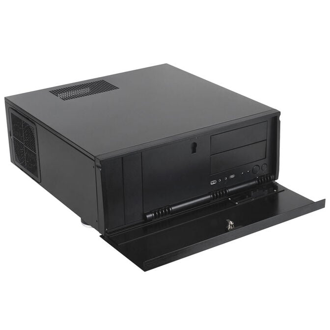 SilverStone SST-GD07B-C - Grandia Airflow Desktop, USB-C - black image number 4