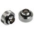 Bitspower Touchaqua Adapter Anschluss G1/4 Zoll AG auf 16mm AD Hardtube - 2er Pack, silber image number null