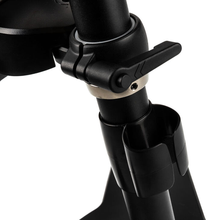 SilverStone SST-ARM24BS - Vertikaler Dual Monitorarm - schwarz image number 4