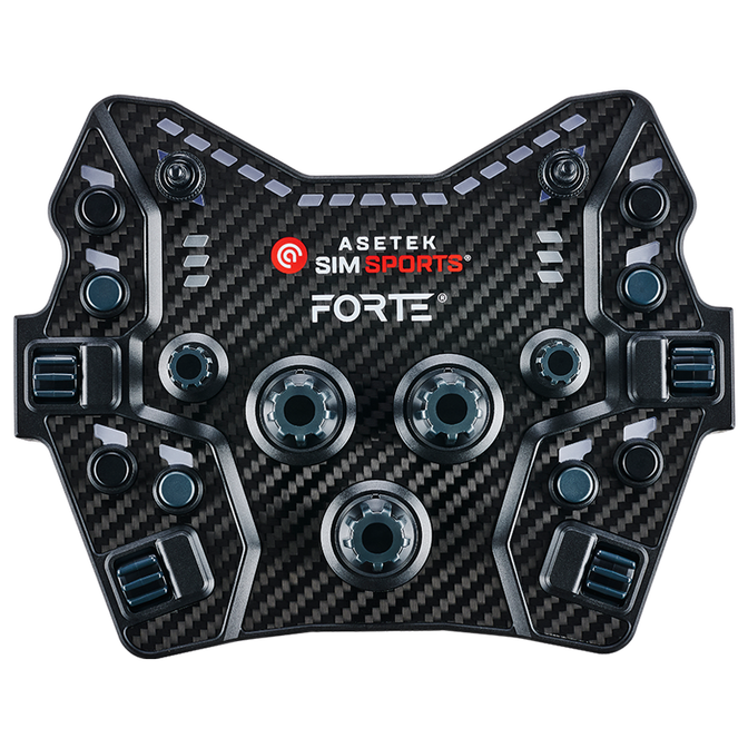 Asetek SimSports Forte GT Button Box - Black Edition image number 1