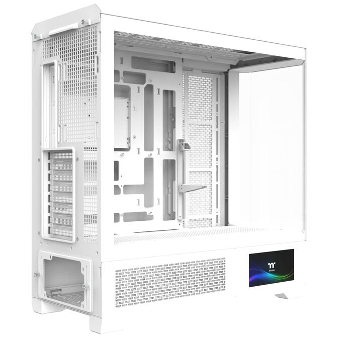 Thermaltake View 600 TG PC-Geh&auml;use, Big-Tower, E-ATX, ARGB, Tempered Glass - wei&szlig; image number 8