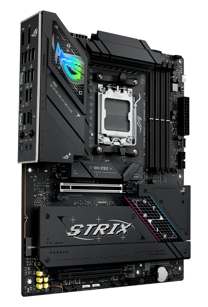 ASUS ROG STRIX B850-F Gaming WiFi Mainboard, Sockel AM5, AMD B850, ATX, DDR5 image number 3