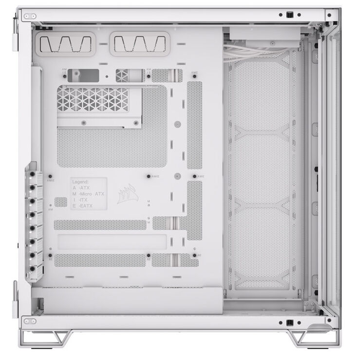 Corsair 6500X Midi-Tower, Tempered Glass - weiß image number 7