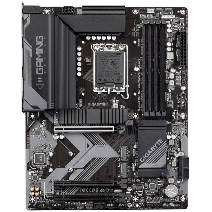 GIGABYTE B760 Gaming X motherboard, Socket 1700, Intel B760, ATX, DDR5 image number 2
