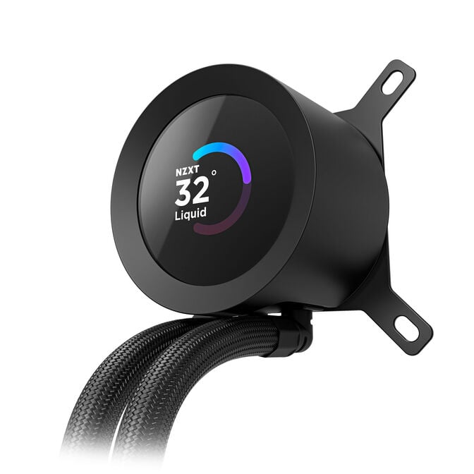 NZXT Kraken Plus 360 RGB AiO Water Cooling - 360mm, black image number 5