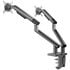 Alterzone Arm Duo Aluminium Monitorhalterung - dunkelgrau image number null