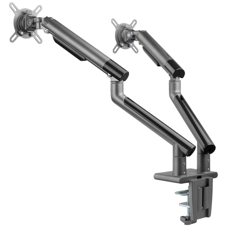 Alterzone Arm Duo Aluminium Monitorhalterung - dunkelgrau image number 12