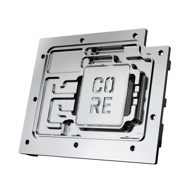 Alphacool Core GeForce RTX 5070 Wasserblock, Referenz-Design, Backplate - Acryl, schwarz image number 4